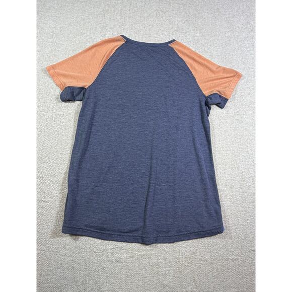 Lot of 2 Patagonia Women’s M Peach Gray Nine Trails Short Sleeve Hiking Shirts - Picture 3 of 6